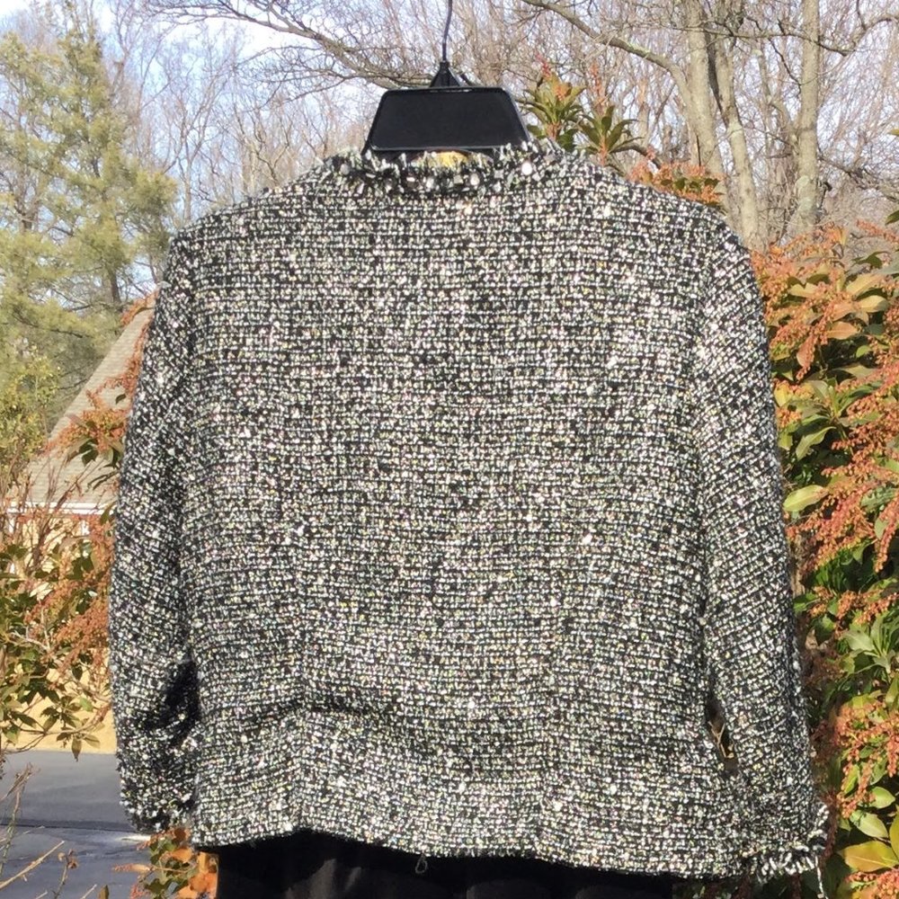 Ruby Rd Beaded Metallic Jacket - image 2
